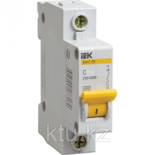АВТОМАТ ВА47-29 (1ф) 20А IEK