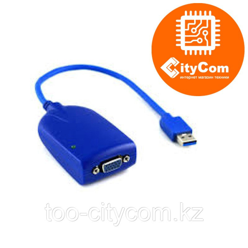 USB 3.0 - VGA адаптері (адаптері) (Windows 7/8). Конвертер. Арт.4965, фото 1