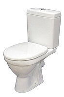 ROSA Унитаз-компакт Неро белый (арм. Oliveira, сид. Dino Plast дюропласт с микролифт, быстр снятия) 30143