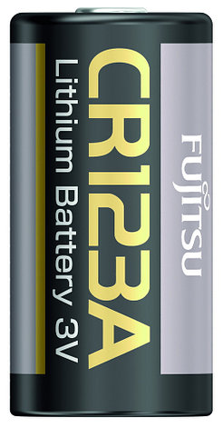 Fujitsu CR123A(B), серии Photo, 1 шт, (в блистере) Батарея литиевая, фото 2