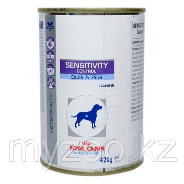 Корм для собак с чувствительным пищеварением Royal Canin SENSITIVITY DUCK DOG CAN 420g.