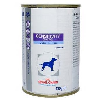 Корм для собак с чувствительным пищеварением Royal Canin SENSITIVITY DUCK DOG CAN 420g.