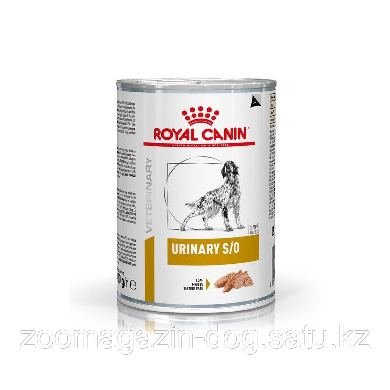 Royal Canin URINARY консервы для собак со струвитными камнями, 410гр