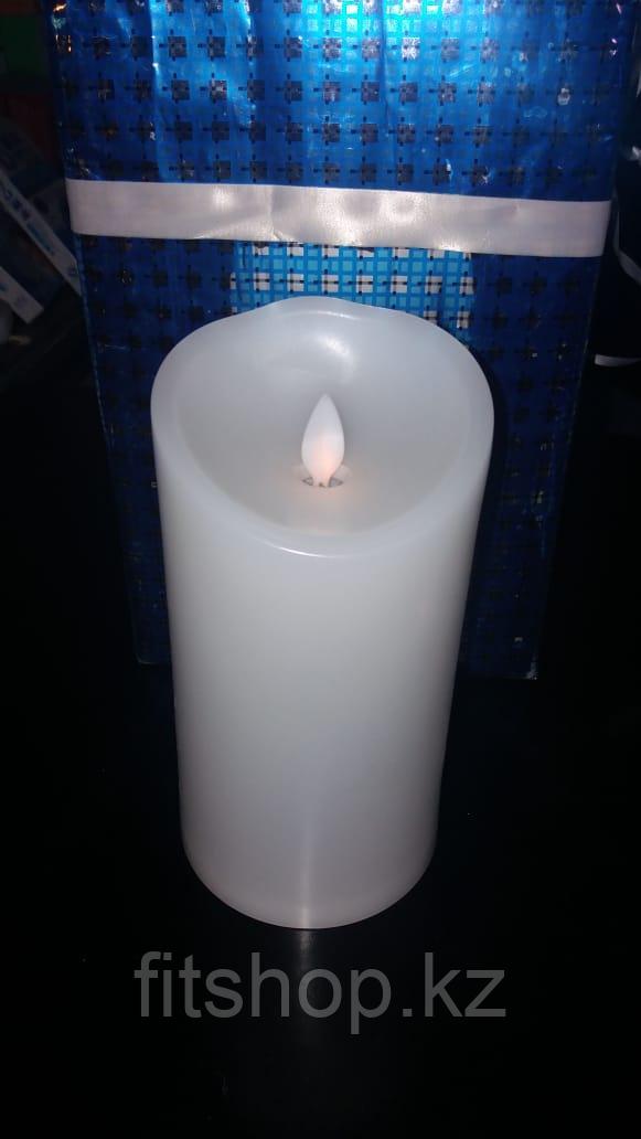 Светодиодная свеча размер 9*17,5 см( Эффект живого огня ) - фото 4 - id-p69960084