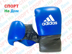 Боксерские перчатки ADIDAS кожа (со шнурками)