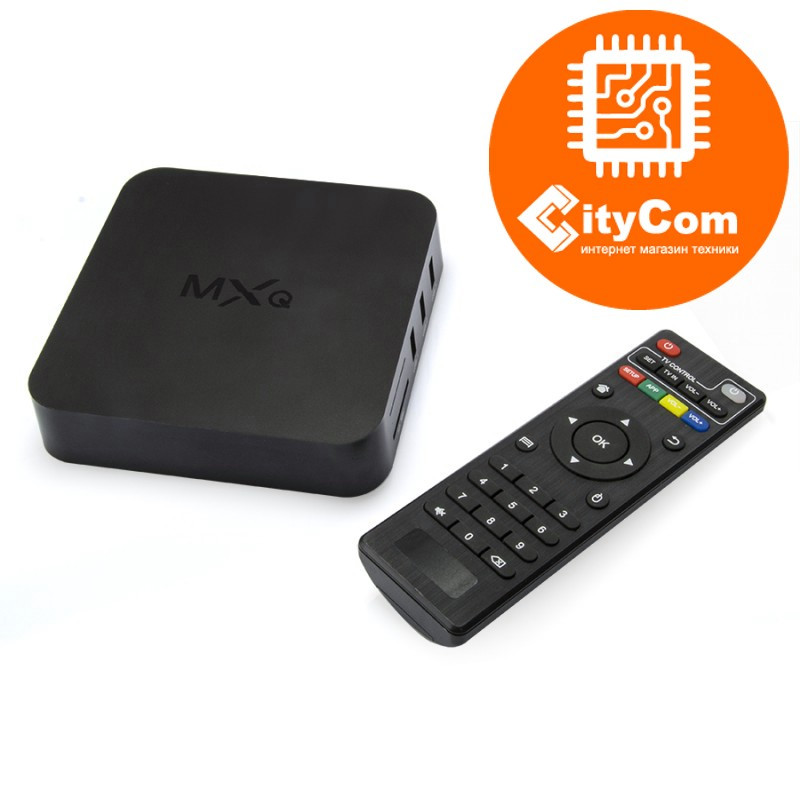 Приставка Android TV box к телевизору, ОС Андроид ТВ Mini PC MX-Q 4K Арт.5843