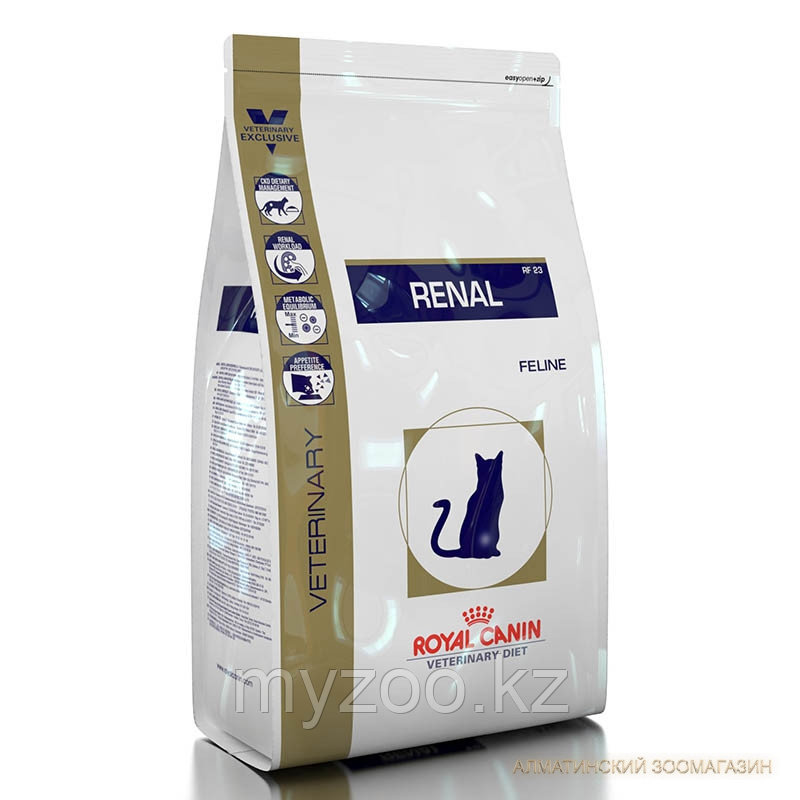 Корм для кошек при болезнях почек Royal Canin RENAL CAT 2kg.