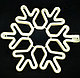 Светодиодная фигура снежинка 80*80, LED, фото 5