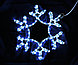 Светодиодные фигуры снежинка (дюралайт), фото 9