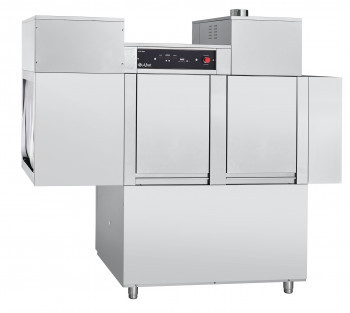 Машина посудомоечная туннельная МПТ-2000 левая, теплообменник, сушка, 2000 тарелок/час, 3 программы мойки, 2 д - фото 1 - id-p70003386