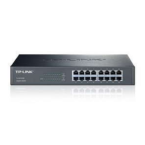 Коммутатор TP-Link TL-SG1016D настольный 16 портов, фото 2