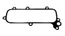 Делика  Прокладка впускного коллектора на впускной колектор Mitsubishi Митсубиши  Delica  квадратная, фото 4