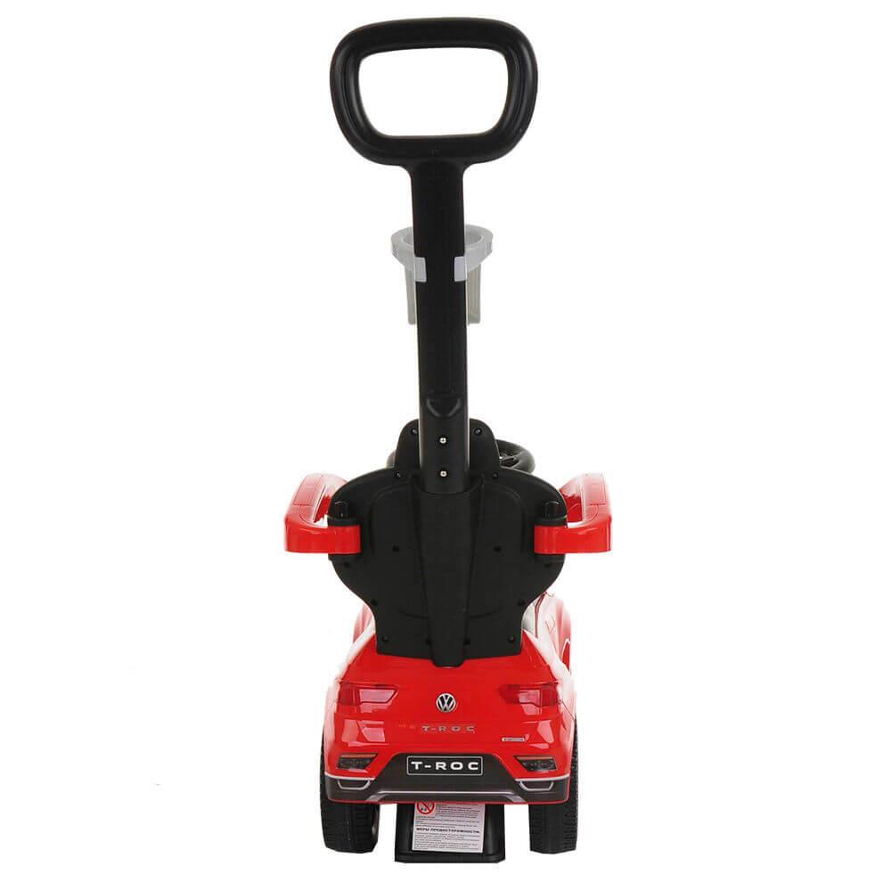 PITUSO Каталка VOLKSWAGEN (ручка, бампер, подставка для ног) Red/Красный