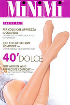 Прозрачные матовые гольфы MINIMI Dolce 40 ден, 2 пары
