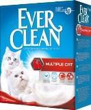 Ever Clean 10л, Multiple Cat для нескольких кошек комкующийся наполнитель для кошачьего туалета