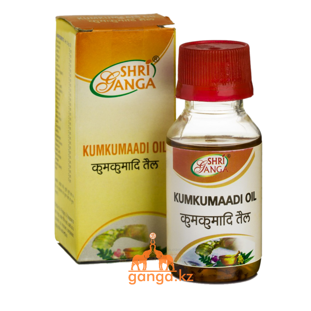 Кумкумади - королевское масло (Kumkumaadi Oil SHRI GANGA), 50 мл.