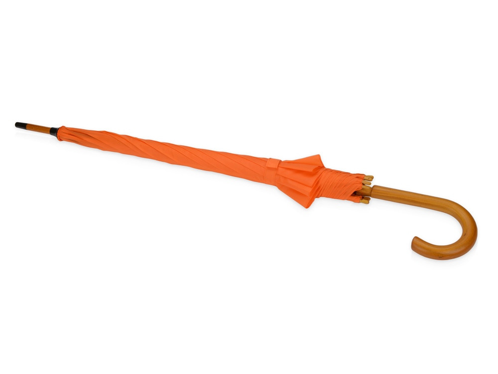 Зонт-трость полуавтоматический с деревянной ручкой - фото 3 - id-p70027137
