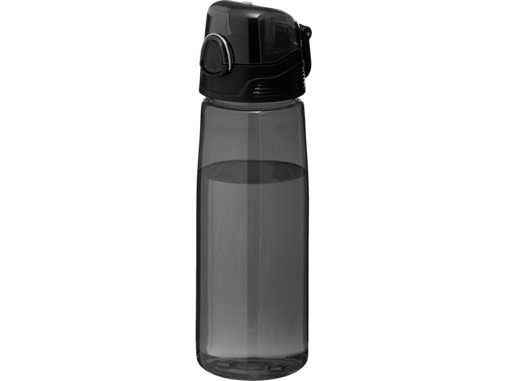 Бутылка спортивная Capri, черный - фото 1 - id-p60497911