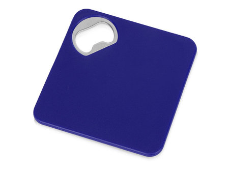 Подставка для кружки с открывалкой Liso, черный/синий, фото 2