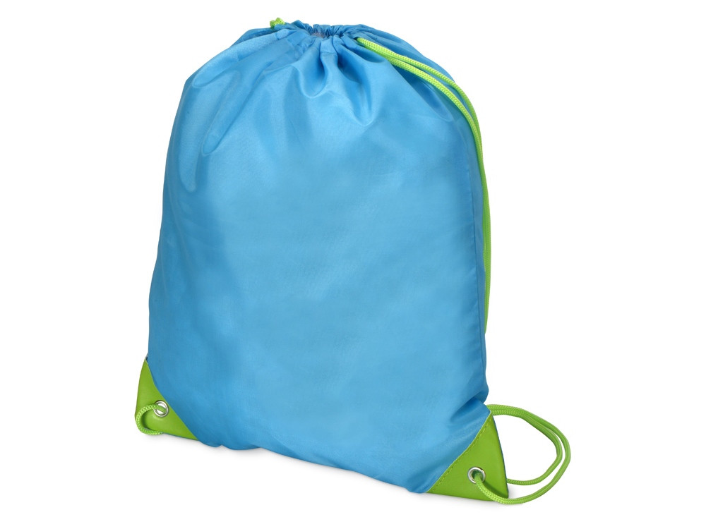 Рюкзак- мешок Clobber, голубой/зеленое яблоко - фото 1 - id-p70027318