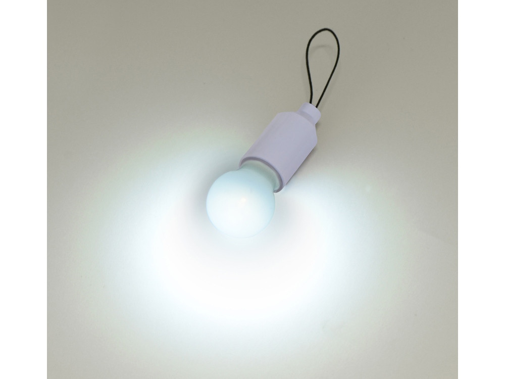 Брелок с мини-лампой Pinhole, белый - фото 2 - id-p70027329