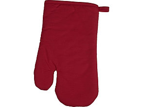 Хлопковая рукавица, бордовый, фото 2