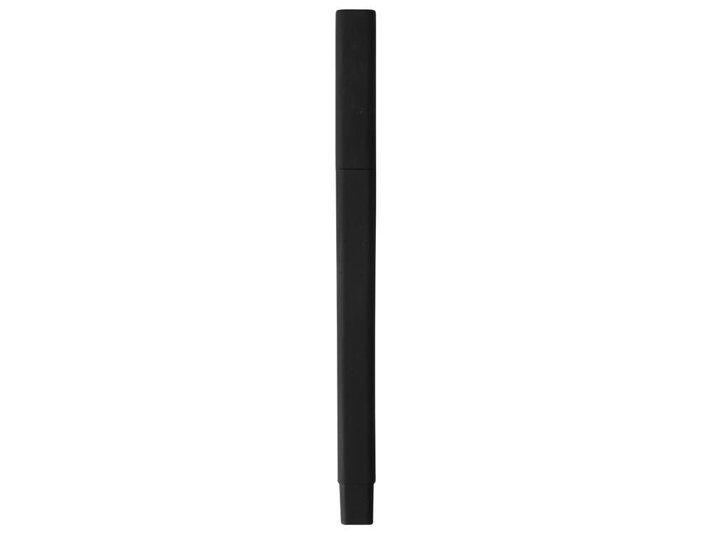 Ручка шариковая пластиковая Quadro Soft, квадратный корпус с покрытием софт-тач, черный - фото 5 - id-p70027440