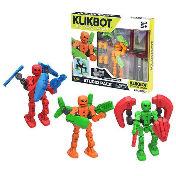 STIKBOT TST2600 Стикбот Студия Klikbot, создай Кликбота - супергероя
