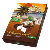 Конфеты с кокосовой начинкой Умные сладости Шоколадный остров