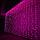 Светодиодный уличный занавес Дождь (Плей Лайт) 3*3 м розовый/белый, фото 4