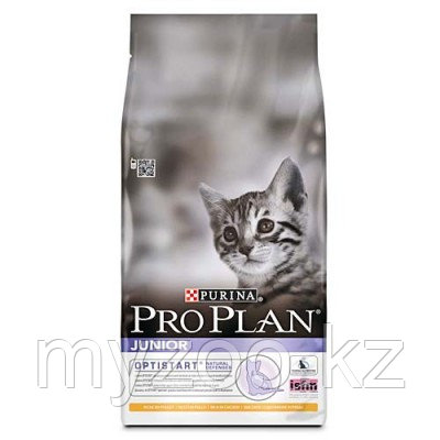 PRO PLAN JUNIOR, Про План Джуниор, для котят с курицей и рисом, уп. 400 гр.