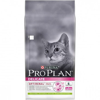 Pro Plan Delicate, Про План Деликейт, корм для кошек с чувствительным пищеварением, с ягненком, уп. 400гр.