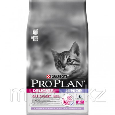 PRO PLAN JUNIOR Delicate для котят с индейкой и рисом 10 кг. | Про План Джуниор Деликейт |