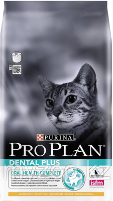 Pro Plan Dental Plus с курицей, уп. 10 кг. | Про План корм для кошек |. Вес