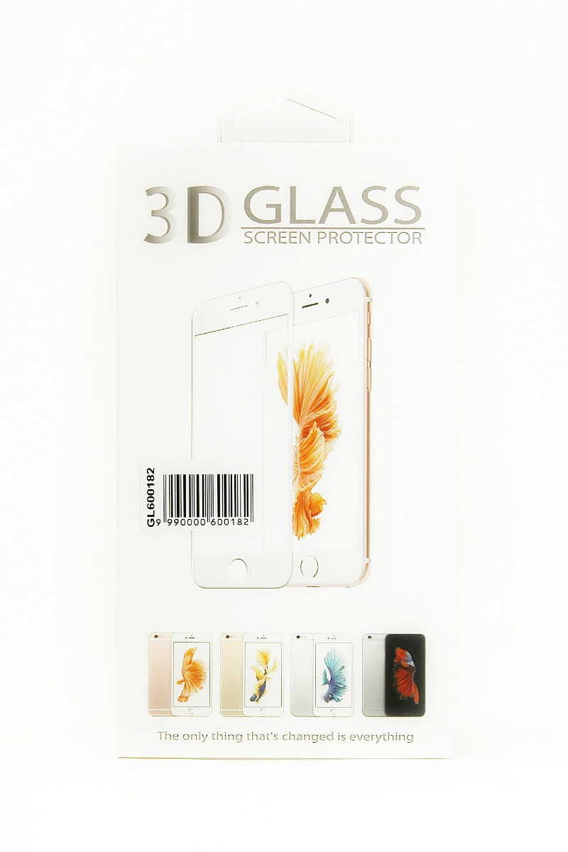 Защитное стекло 3D PowerPlant для Apple iPhone 7 White