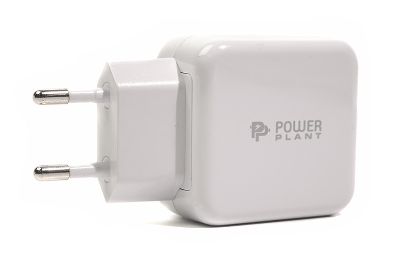 Сетевое зарядное устройство PowerPlant W-250 USB QC 3.0: 220V, 3A