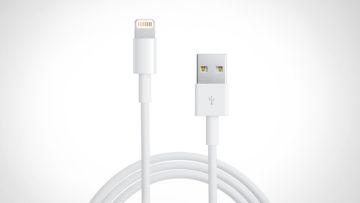 Kабель PowerPlant USB - Lightning (iPhone 5, 5S, 6), 1m