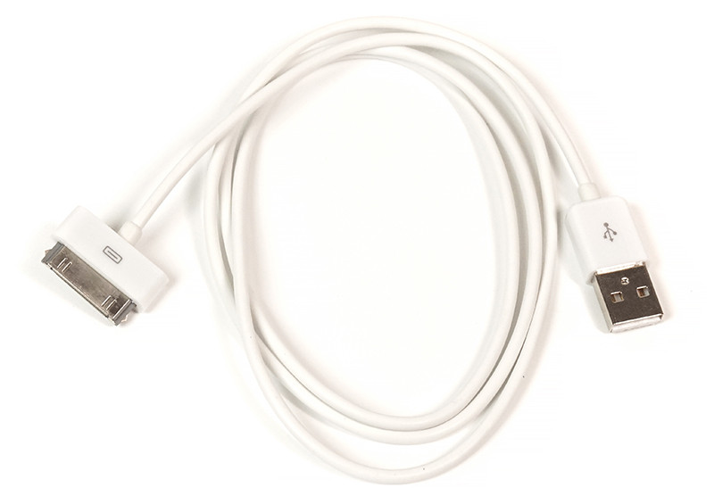 Kабель PowerPlant USB - 30pin (4/4s), 1м