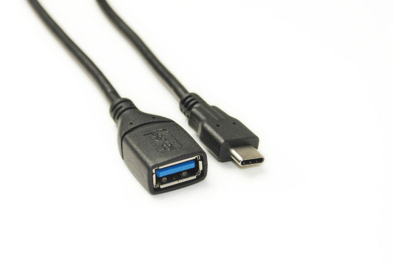 Kабель PowerPlant USB 3.0 Type C – USB, 1.5m