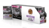 Pro Plan DELICATE для кошек с чувствительным пищеварением с индейкой в соусе,  26шт*85гр