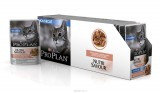 Pro Plan NutriSavour Housecat влажный корм с лососем в соусе для домашних кошек 26шт*85гр