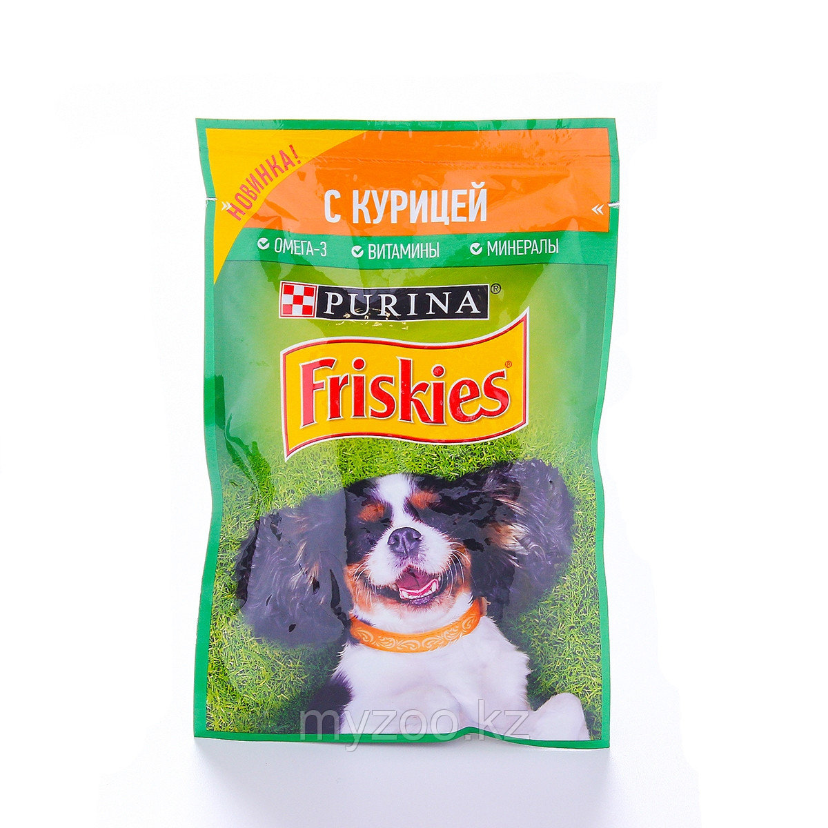 Friskies Фрискис влажный корм для собак с курицей, 85гр x 24 шт