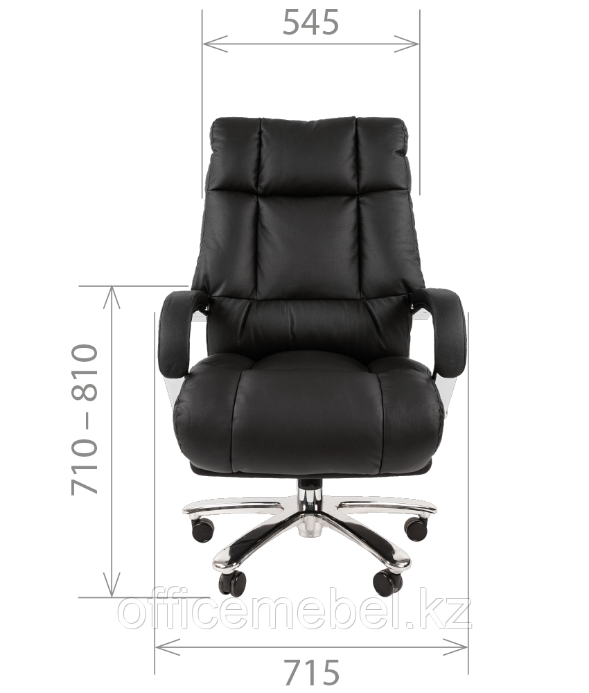 Кресло офисное для руководителя кожа натуральная CHAIRMAN 405 - фото 5 - id-p70036225