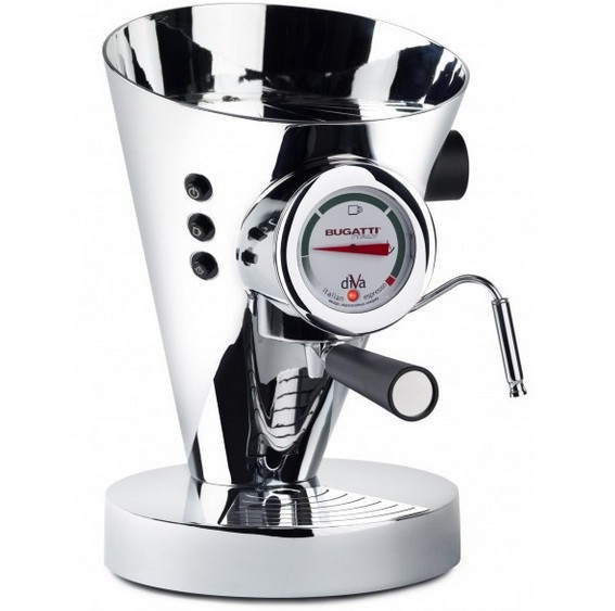 Кофемашина Bugatti DIVA 15-DIVACR, хром