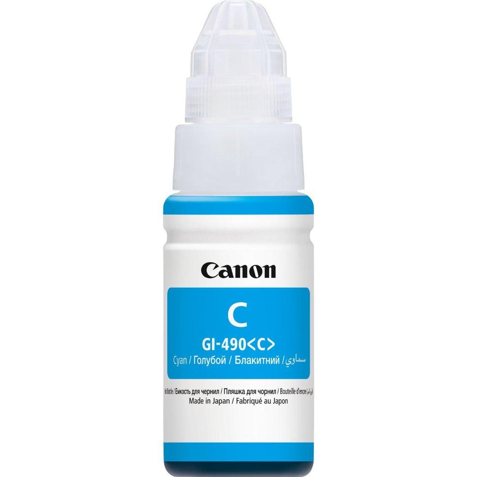 Чернила Canon Gl-490 Cyan для Canon G1400/G1411/G2400/G2411/G3400/G3411