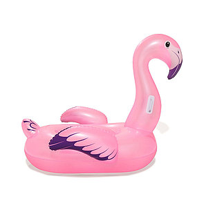 Надувная игрушка Bestway 41122 (41103) в форме фламинго для плавания маланькая