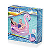 Надувная игрушка Bestway 41122 (41103) в форме фламинго для плавания маланькая, фото 3