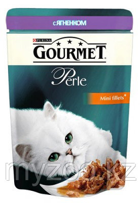 Gourmet Perle Mini Fillets Lamb in Sauce, Гурмэ Перл нежные кусочки ягненка в соусе, уп. 24*85 гр.