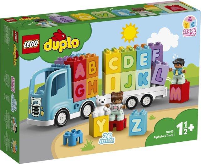 10915 Lego Duplo Грузовик «Алфавит», Лего Дупло