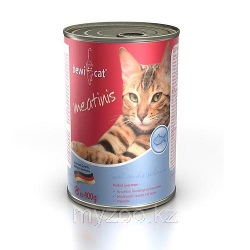 Bewi Cat Meatinis Venison влажный корм для кошек с олениной, 400гр.